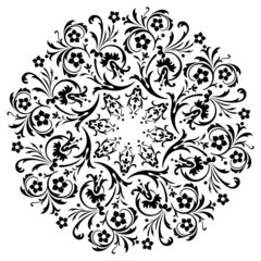 Fototapeta premium floral background