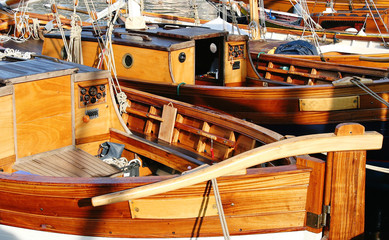 voilier en bois