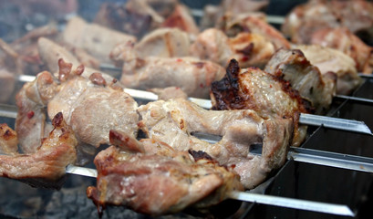 grilled pork