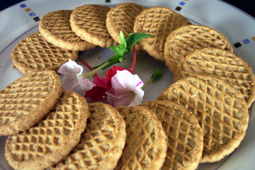 cookies on plate
