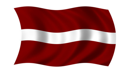lettland fahne