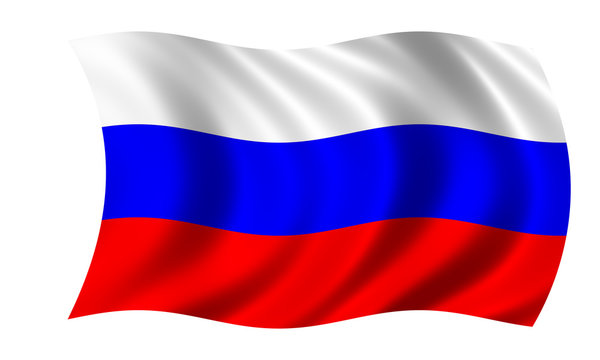 Russland Flagge