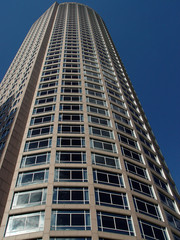 Fototapeta na wymiar boston waterfront skyscraper