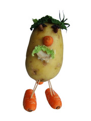 art: bonhomme en pomme de terre