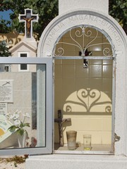 devotion to family/cemetery plt