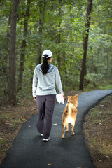 walking the dog