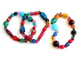 3 colorful bracelets