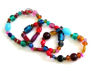 colorful bracelets