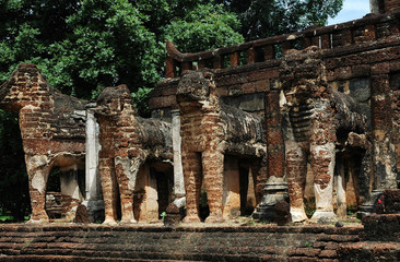 thailand, si satchanalai: historical park