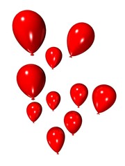 rote ballons