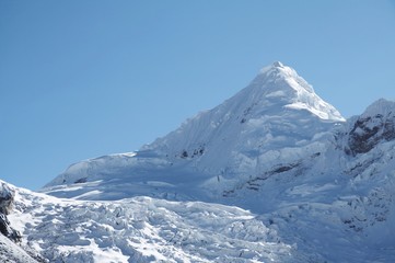 high snow mountain
