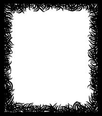 abstract frame, elements for design