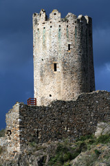 Fototapeta premium old castle tower