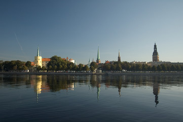 old riga city panorama 3063