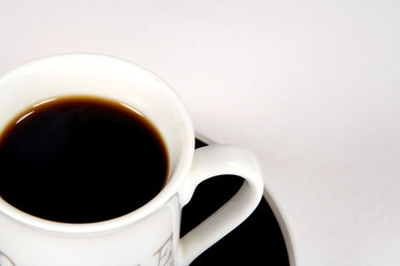 cup of black coffee