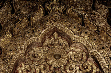 thailand, lampang: wat phra that lampang luang temple