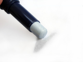 blue eyeshadow - pencil drawing v