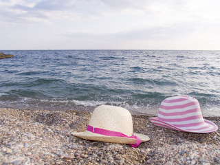 on a sea beach