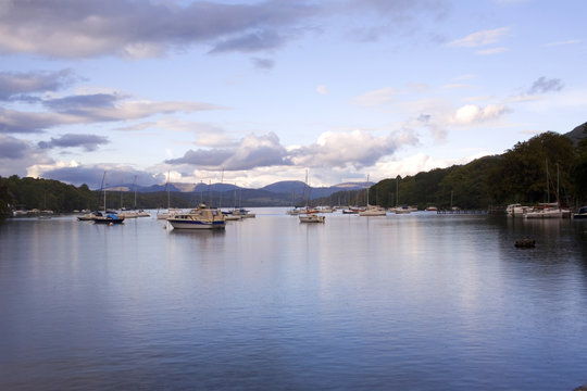 boats on windermere