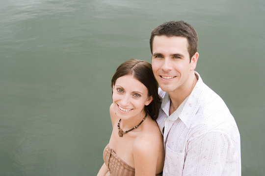 happy couple on vacation ix