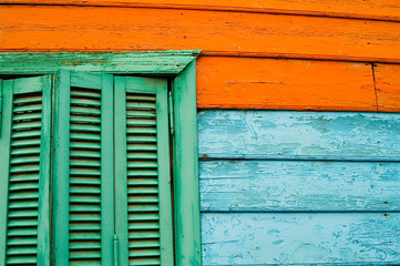 three colours window