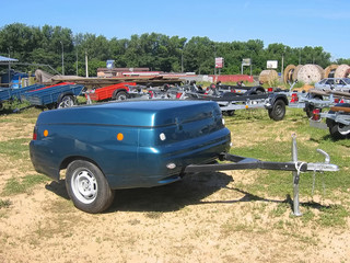 blue trailer