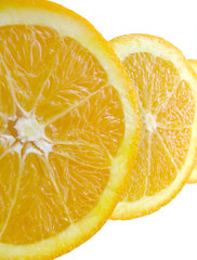 slices of an orange