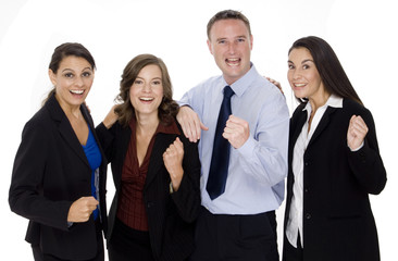 successful business team