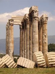 le temple de zeus l'olympien