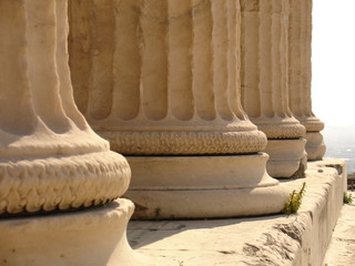 colonnes du temple d’athéna niké