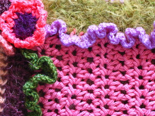 hot pink crochet
