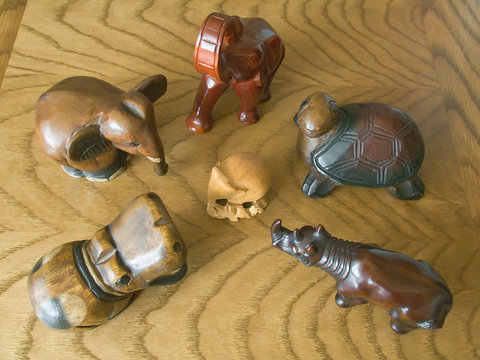 alien - wooden toys