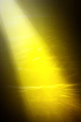 Foto op Plexiglas Licht en schaduw gouden licht