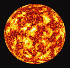 burning sun