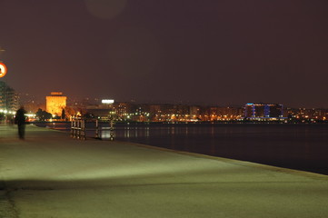 thessaloniki by night