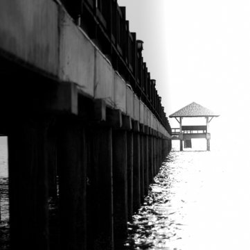 Fototapeta under the bridge