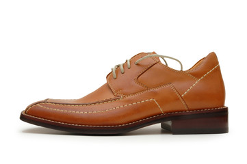 male shoe isolated on white