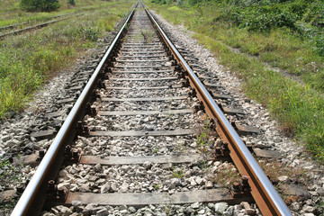 Fototapeta premium endless railway