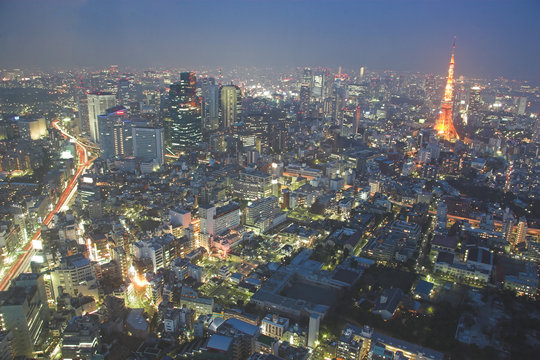 tokyo night view