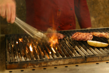 steak cooking