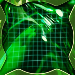 Plakat green abstract background