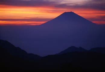 Papier Peint photo autocollant Mont Fuji sacred fuji