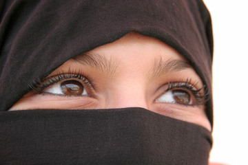 Naklejka premium arabische augen 3
