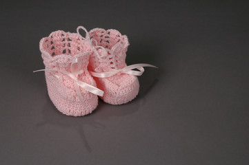 booties for baby girl