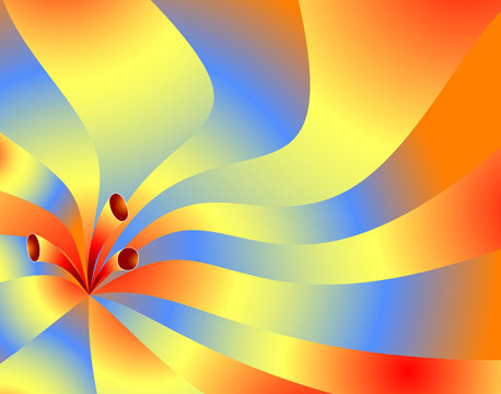 abstract flower