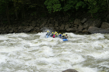 whitewater rafting