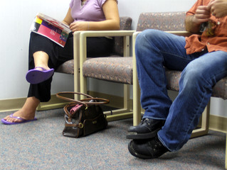 people in waiting room