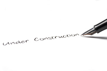 under construction