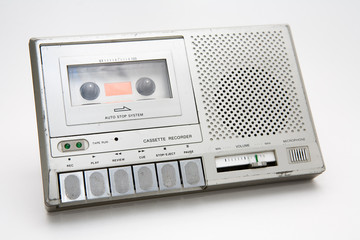 Obraz premium cassette recorder