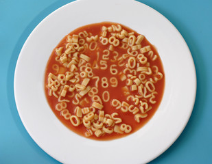number spaghetti